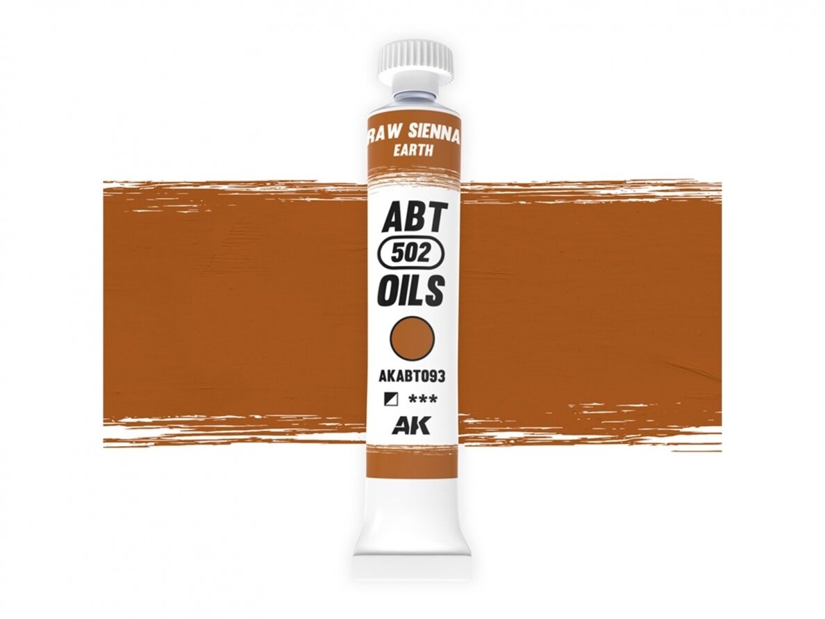 ABT 502 OILS - Raw sienna / Earth, Õlivärvid, AKABT093 ABT 502 OILS - Raw sienna / Earth, Õlivärvid, AKABT093