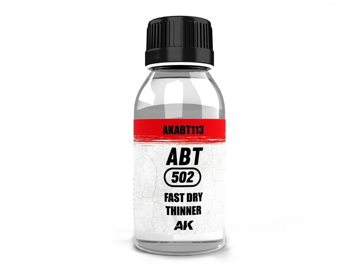 ABT 502 OILS - Fast dry Thinner (Ātri žūstošs šķīdinātājs), 100ml, AKABT113