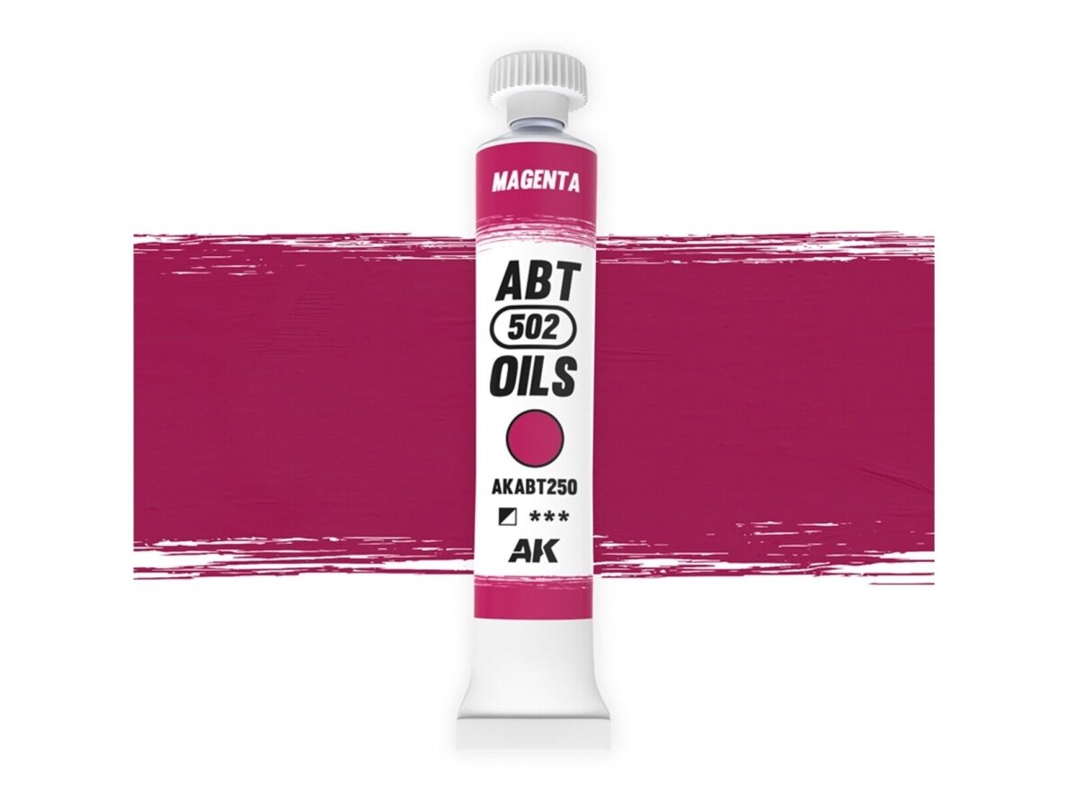 ABT 502 OILS - Magenta, Õlivärvid, AKABT250