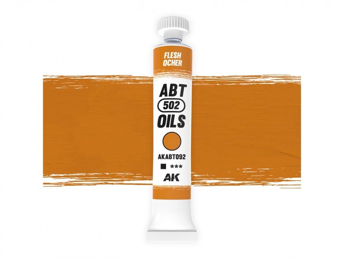 ABT 502 OILS - Flesh ocher, AKABT092 ABT 502 OILS - Flesh ocher, AKABT092