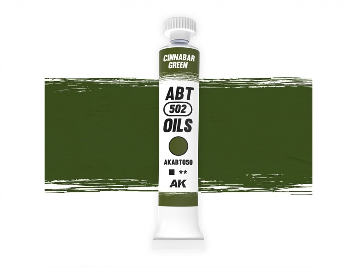 ABT 502 OILS - Cinnabar green, Õlivärvid, AKABT050