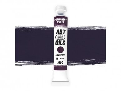 ABT 502 OILS - Permanent Violet,  Eļļas krāsas, AKABT555