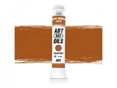 ABT 502 OILS - Raw sienna / Earth, Eļļas krāsas, AKABT093 ABT 502 OILS - Raw sienna / Earth, Eļļas krāsas, AKABT093