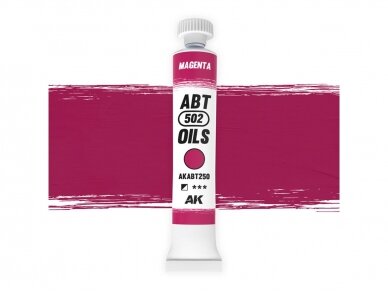 ABT 502 OILS - Magenta, Eļļas krāsas, AKABT250 ABT 502 OILS - Magenta, Eļļas krāsas, AKABT250