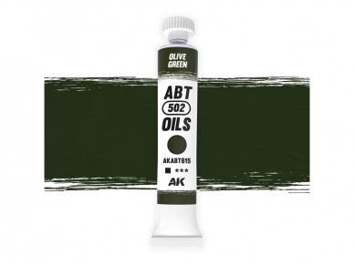 ABT 502 OILS - Olive green Õlivärvid , AKABT615