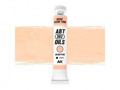 ABT 502 OILS - Basic flesh tone, Õlivärvid, AKABT140 ABT 502 OILS - Basic flesh tone, Õlivärvid, AKABT140