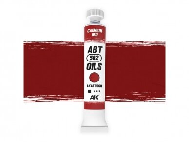 ABT 502 OILS - Cadmium red Õlivärvid , AKABT560 ABT 502 OILS - Cadmium red Õlivärvid , AKABT560