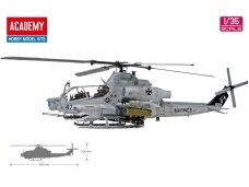 Academy - USMC AH-1Z "Shark Mouth", 1/35, 12127