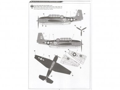 Academy - Grumman Avenger USN TBF-1C "Battle of Leyte Gulf", 1/48, 12340 8 Academy - Grumman Avenger USN TBF-1C "Battle of Leyte Gulf", 1/48, 12340 8