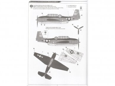 Academy - Grumman Avenger USN TBF-1C "Battle of Leyte Gulf", 1/48, 12340 9 Academy - Grumman Avenger USN TBF-1C "Battle of Leyte Gulf", 1/48, 12340 9
