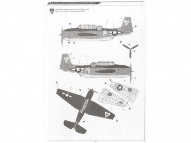 Academy - Grumman Avenger USN TBF-1C "Battle of Leyte Gulf", 1/48, 12340 10 Academy - Grumman Avenger USN TBF-1C "Battle of Leyte Gulf", 1/48, 12340 10