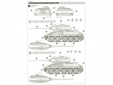 Academy - T-34/85 No.183 Factory "Berlin 1945", 1/35, 13295 7 Academy - T-34/85 No.183 Factory "Berlin 1945", 1/35, 13295 7