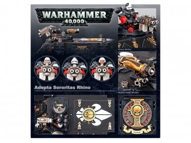 Adepta Sororitas: Rhino, 52-26 4 Adepta Sororitas: Rhino, 52-26 4
