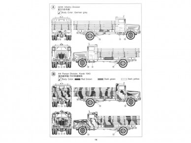 AFV Club - German Military Truck Bussing Nag L4500S, 1/35, 35170 9