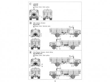 AFV Club - German Military Truck Bussing Nag L4500S, 1/35, 35170 10