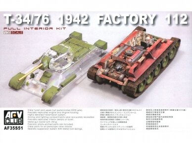 AFV Club - T-34/76 1942 Factory 112, 1/35, 35S51