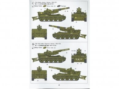 AFV Club - U.S. Army M110 howitzer 8 inch (203mm) M110 self propelled howitzer, 1/35, 35110 9