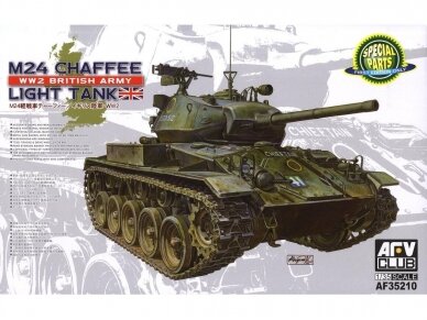 AFV Club - M24 Chaffee Light Tank WW2 British Army Version, 1/35, 35210