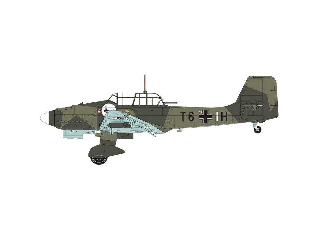 Airfix - Junkers Ju87B-1 Stuka, 1/72, A03087A 10
