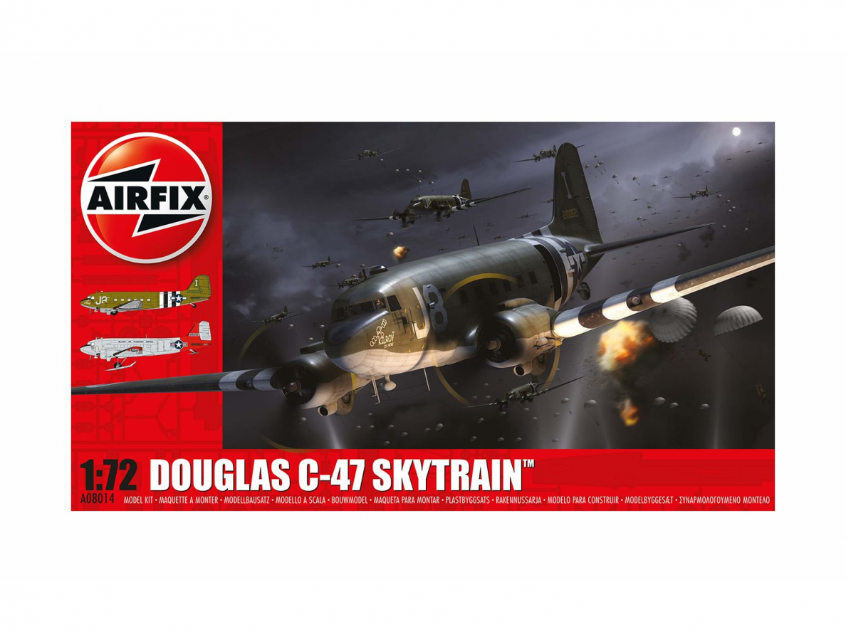 Airfix - Douglas C-47 Skytrain, 1/72, A08014 Airfix - Douglas C-47 Skytrain, 1/72, A08014