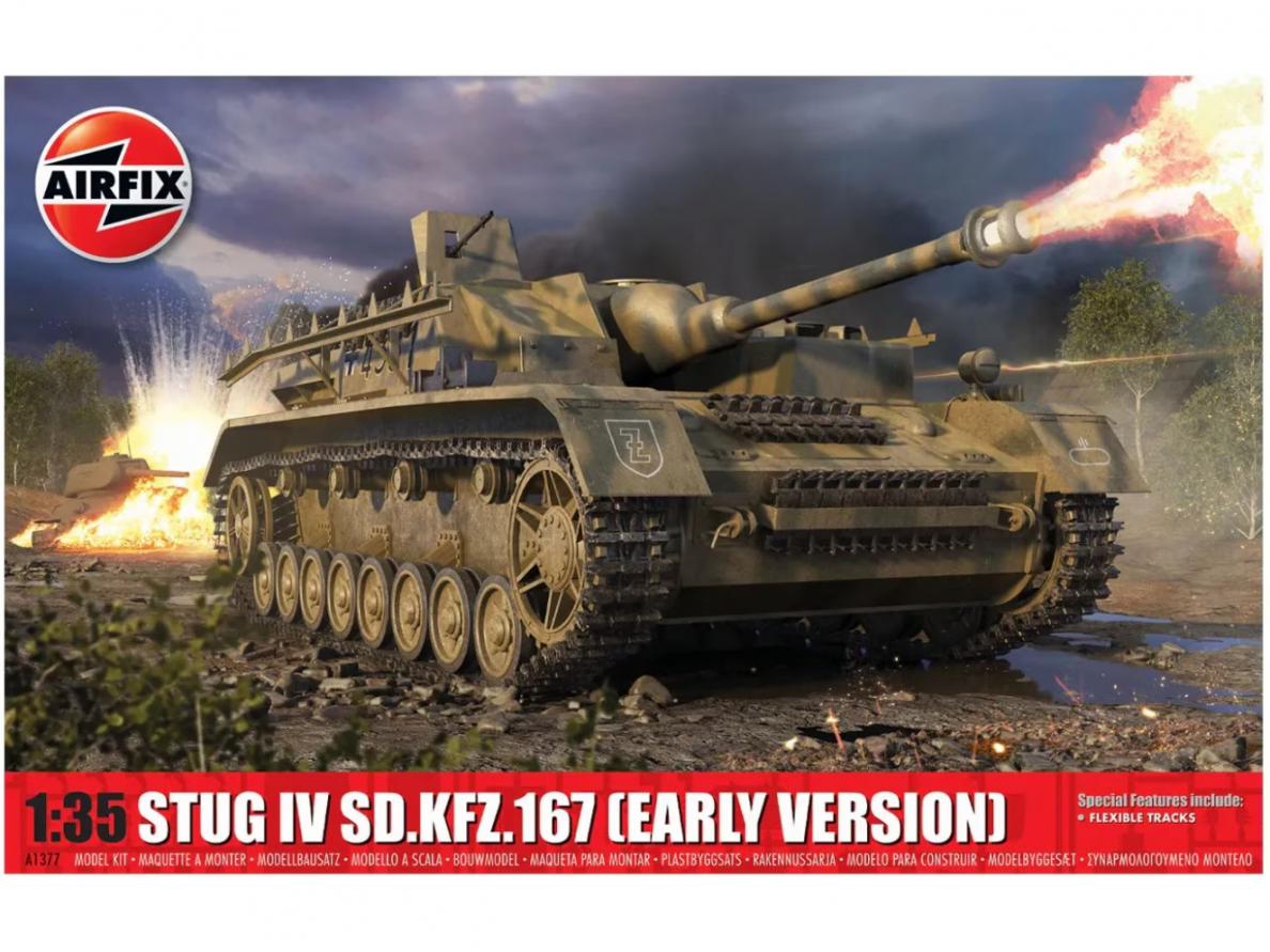 Airfix - Sturmgeschütz IV Sd.Kfz.167, 1/35, A1377 Airfix - Sturmgeschütz IV Sd.Kfz.167, 1/35, A1377