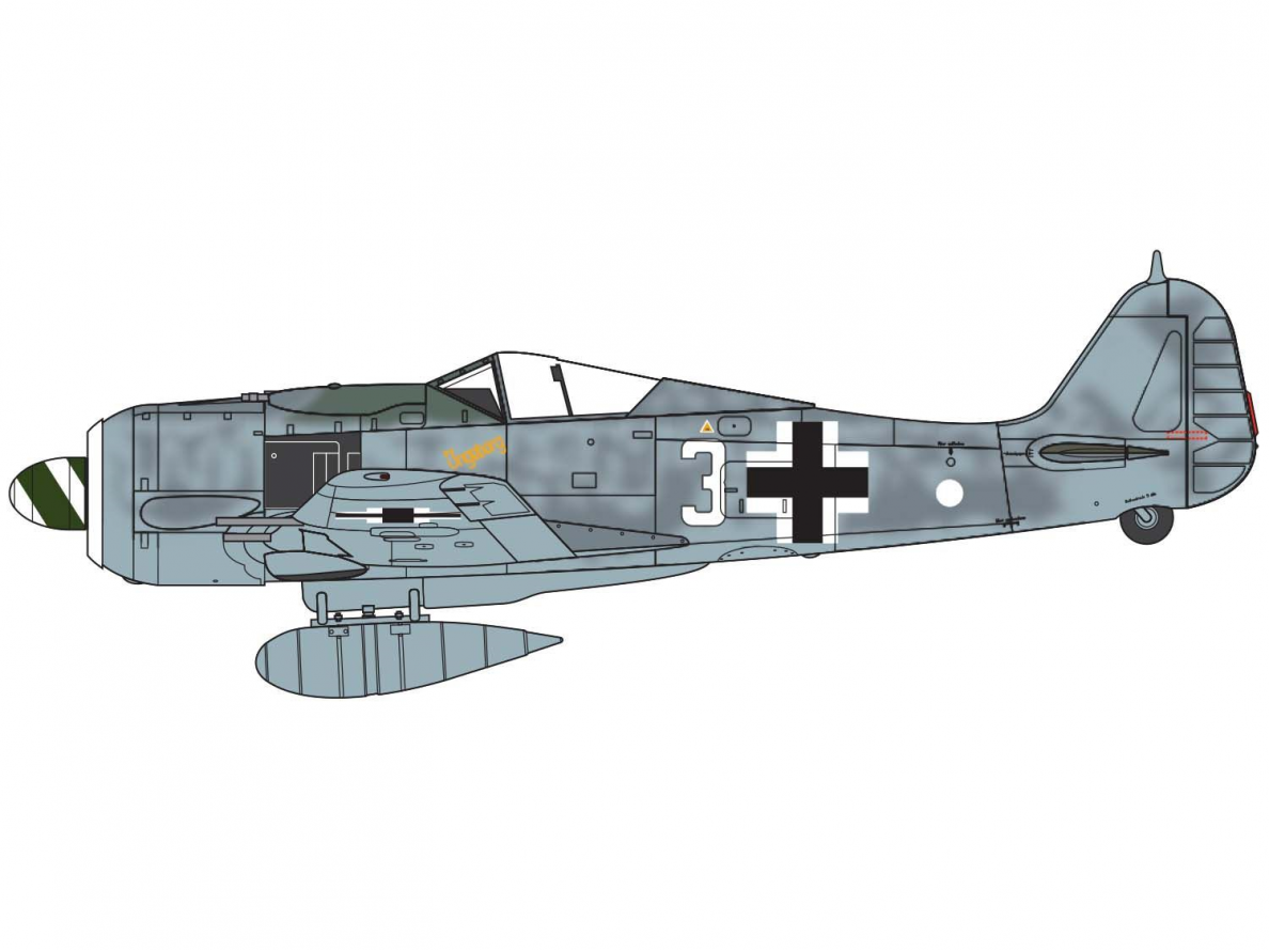 Airfix - Focke-Wulf Fw190-A8, 1/72, A01020A 1 Airfix - Focke-Wulf Fw190-A8, 1/72, A01020A 1