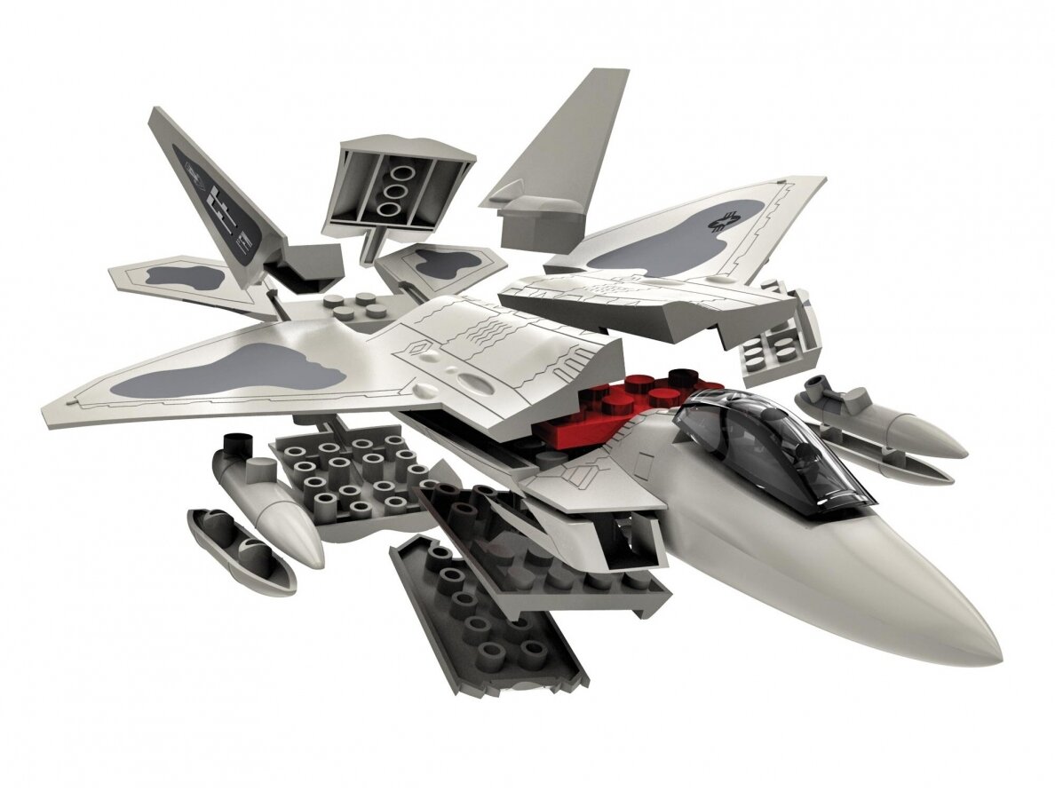 Airfix - QUICKBUILD F22 Raptor, J6005 1 Airfix - QUICKBUILD F22 Raptor, J6005 1