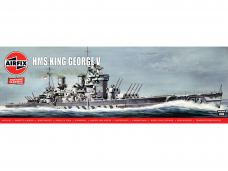 Airfix - HMS King George V Vintage Classics, 1/600, A06205V Airfix - HMS King George V Vintage Classics, 1/600, A06205V