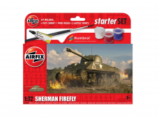 Airfix - Sherman Firefly dāvanu komplekts, 1/72, A55003