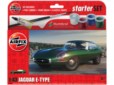 Airfix - Jaguar E-Type dāvanu komplekts, 1/43, A55009