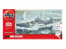 Airfix - HMS Belfast dovanų komplektas, 1/600, A50069
