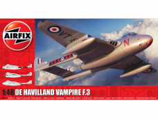 Airfix - De Havilland DH 100 Vampire F.3, 1/48, A06107