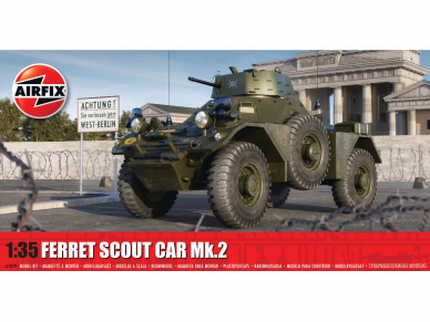 Airfix - Ferret Scout Car Mk.2, 1/35, A1379 Airfix - Ferret Scout Car Mk.2, 1/35, A1379