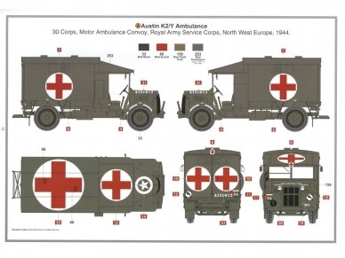 Airfix - British Army Austin K2/Y Ambulance, 1/35, A1375 9