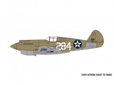 Airfix - Curtiss P-40B Warhawk, 1/72, 1/72, 01003B 1