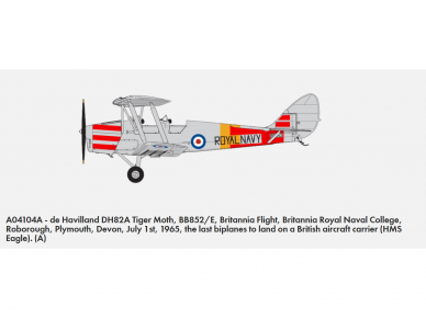Airfix - De Havilland DH 82 Tiger Moth, 1/48, A04104A 7