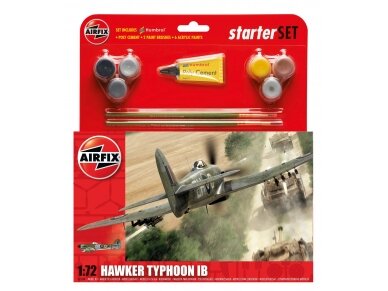 Airfix - Hawker Typhoon Ib dovanų komplektas, 1/72, 55208