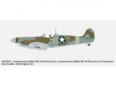Airfix - Supermarine Spitfire Mk.Vb, 1/48, A05125A 8 Airfix - Supermarine Spitfire Mk.Vb, 1/48, A05125A 8