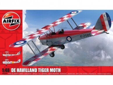 Airfix - de Havilland DH82a Tiger Moth, 1/48, 04104