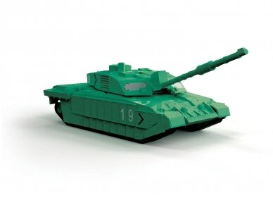 Airfix - QUICK BUILD Challenger Tank Green, J6022 1