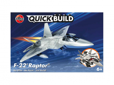 Airfix - QUICKBUILD F22 Raptor, J6005 Airfix - QUICKBUILD F22 Raptor, J6005