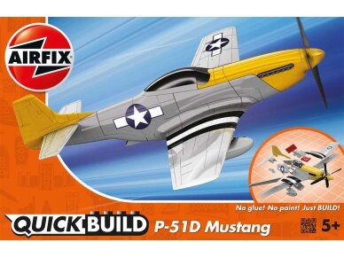 Airfix - QUICK BUILD P-51D Mustang, J6016