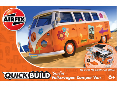 Airfix - QUICKBUILD VW Camper Van 'Surfin', J6032