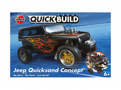 Airfix - QUICKBUILD Jeep 'Quicksand' Concept, J6038