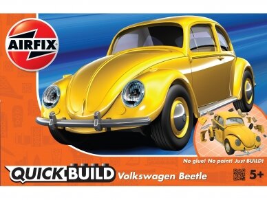 Airfix - QUICKBUILD VW Beetle yellow, J6023