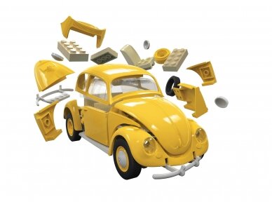 Airfix - QUICKBUILD VW Beetle yellow, J6023 1