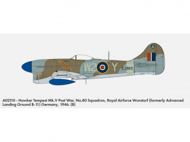 Airfix - Hawker Tempest Mk.V Post War, 1/72, A02110 7 Airfix - Hawker Tempest Mk.V Post War, 1/72, A02110 7
