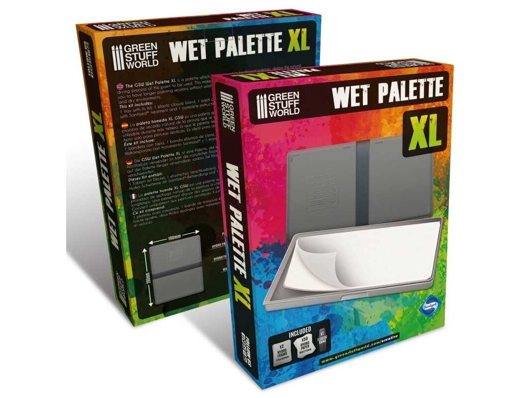 Green stuff world - Wet palette XL (Mitra palete), 10620 Green stuff world - Wet palette XL (Mitra palete), 10620