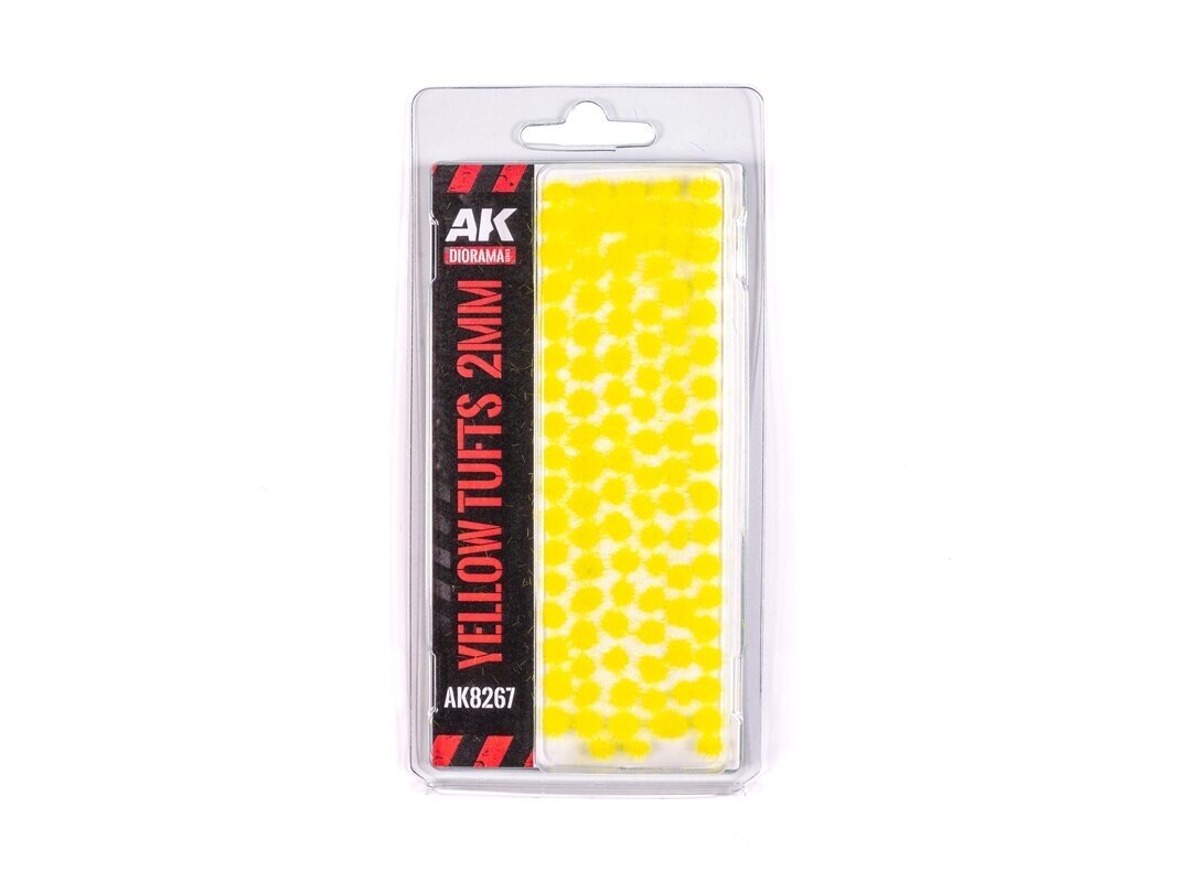 AK Interactive - Yellow Fantasy Tufts 2mm, AK8267 AK Interactive - Yellow Fantasy Tufts 2mm, AK8267