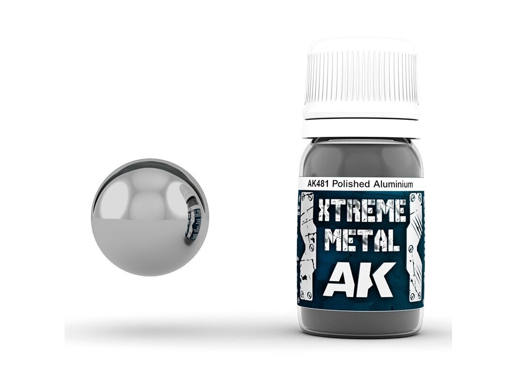 AK Interactive - DURALUMINIUM XTREME METAL Emaliniai dažai, 30ml, AK481 AK Interactive - DURALUMINIUM XTREME METAL Emaliniai dažai, 30ml, AK481
